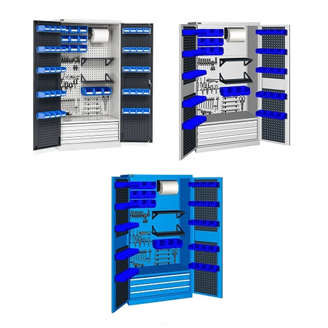 Vendita online Armadio Perfom con porte battenti ripiani e cassetti mm.1023X555X2000H (RIF.1400)